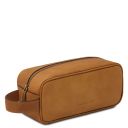 Harvey Trousse de Toilette en Cuir Naturel TL142626