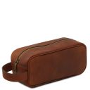 Harvey Trousse de Toilette en Cuir Marron TL142626