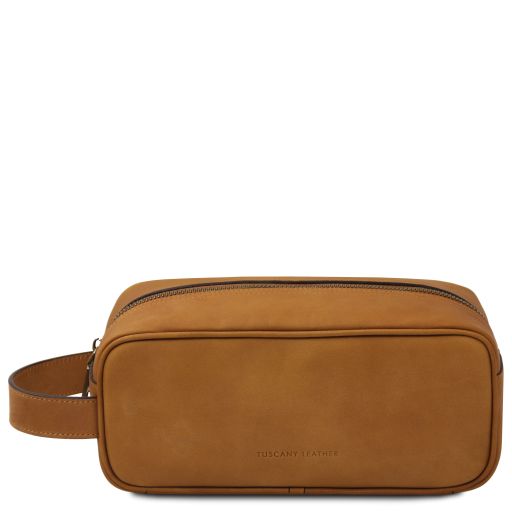 Harvey Trousse de Toilette en Cuir Naturel TL142626
