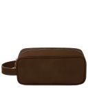 Harvey Trousse de Toilette en Cuir Marron foncé TL142626