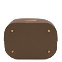 TL Bag Beuteltasche aus Leder Dunkel Taupe TL142146