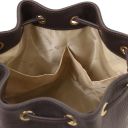 TL Bag Beuteltasche aus Leder Schokolade TL142146