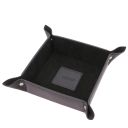 Exclusive Leather Valet Tray Large Size Black TL141271