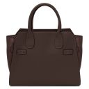 Origami Handtasche aus Leder Schokolade TL142507