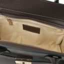 Origami Handtasche aus Leder Schokolade TL142507