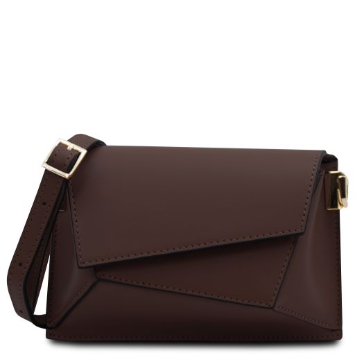 TL Bag Borsa a Tracolla in Pelle Cioccolato TL142253