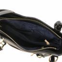 Patty Schultertasche aus Saffiano Leder Schwarz TL141455