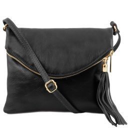 TL Young Bag Bolso con Bandolera y Borla Negro TL141153
