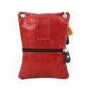 TL Bag Mini Schultertasche aus Weichem Leder Braun TL141094