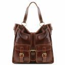 Melissa Lady Leather bag Brown TL140928