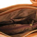 Patty Borsa Donna Convertibile a Zaino in Pelle Saffiano Cognac TL141455
