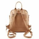 TL Bag Zaino da Donna in Pelle Morbida Champagne TL141376