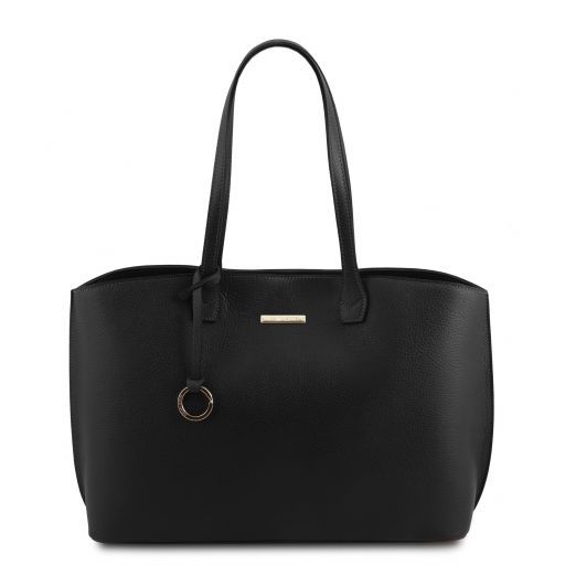 TL Bag Leather Shopping bag Черный TL141828