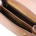 TL Bag Bolso a Mano Pequeño en Piel Efecto Coco Nude TL141887