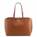 TL Bag Sac Shopping en Cuir Cognac TL141828