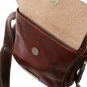 Larry Leather Crossbody Bag Коричневый TL141915