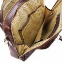 Urbino Cartable en Cuir Porte Ordinateur 2 Compartiments Avec Poche Frontale Noir TL141894