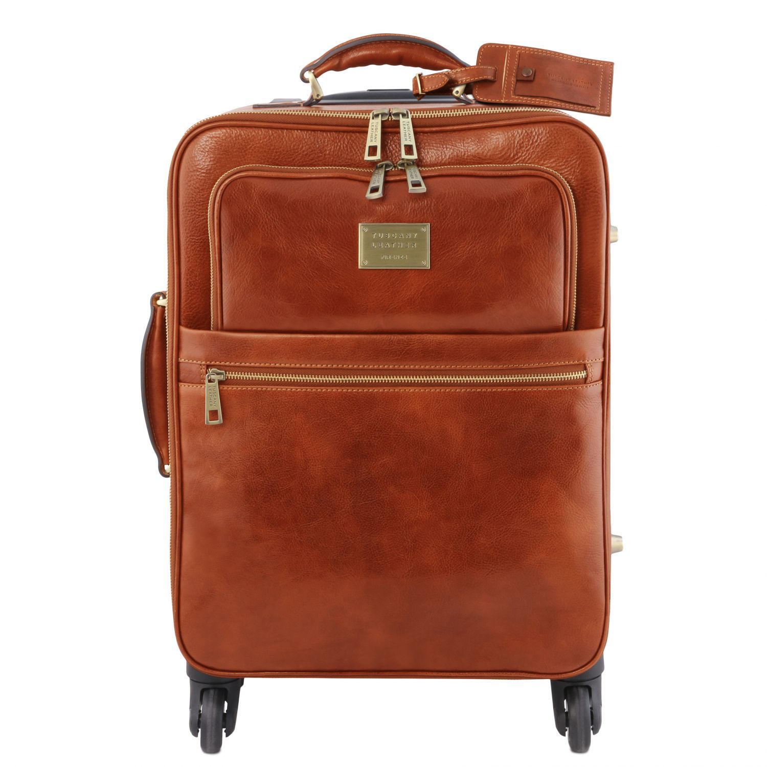 Trolley verticale in pelle con 4 ruote Miele