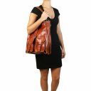 Melissa Lady Leather bag Brown TL140928
