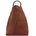 Shanghai Soft Leather Backpack Cinnamon TL140963