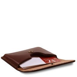 Exclusive Leather Business Cards Holder Black TL141378