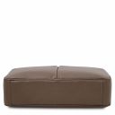 Treviso Leather Laptop Briefcase Dark Taupe TL141986