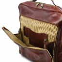 Bangkok Leather Laptop Backpack - Large Size Brown TL141987