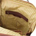 Bangkok Leather Laptop Backpack - Large Size Brown TL141987