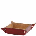 Exklusive Lederschale Gross Rot TL141271