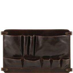 TL Smart Module Leather Multifunctional Module With Pockets Темно-коричневый TL141520