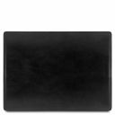 Premium Office Set Carpeta Para Escritorio, Alfombrilla y Vaciabolsillos en Piel Negro TL142088