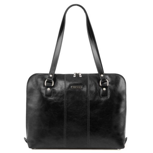 Ravenna Esclusiva Borsa da Lavoro per Donna Nero TL141795