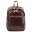 Perth 2 Compartments Leather Backpack Коричневый TL142049