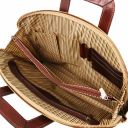 Caserta Serviette Conférencier en Cuir Marron TL142070