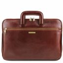 Caserta Serviette Conférencier en Cuir Marron TL142070