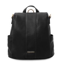 TL Bag Mochila en Piel Suave Negro TL142138