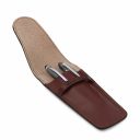 Exclusive Leather 2 Slots Pen/watch Holder Honey TL142130