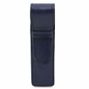 Esclusivo Porta Penne in Pelle Blu scuro TL142131
