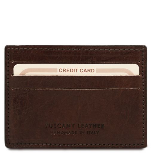 Esclusivo Portacarte di Credito in Pelle Testa di Moro TL141011