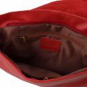 TL Bag Soft Leather Shoulder bag With Tassel Detail Red TL141110