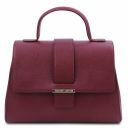 TL Bag Bolso Noche en Piel Bordeaux TL142156