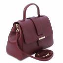 TL Bag Bolso Noche en Piel Bordeaux TL142156