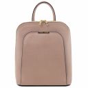 TL Bag Zaino da Donna in Pelle Saffiano Nude TL141631
