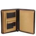 Claudio Exclusive Leather Document Case With Handle Коричневый TL141404