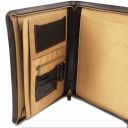 Claudio Exclusive Leather Document Case With Handle Коричневый TL141404