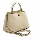 TL Bag Sac à Main en Cuir Souple Matelassé Beige TL142132