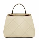 TL Bag Sac à Main en Cuir Souple Matelassé Beige TL142132