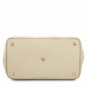 TL Bag Sac à Main en Cuir Souple Matelassé Beige TL142132