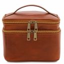 Eliot Beauty Case en Piel Miel TL142045