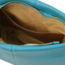 TL Bag Umhängetasche aus Weichem Leder Turquoise TL141720
